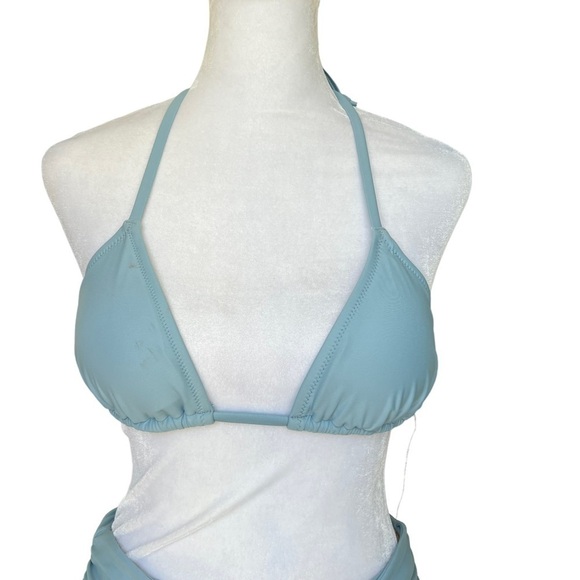 J. Crew - NWT Two Piece Bikini String Bikini Top & High Waisted Bottoms Sz S - Picture 6 of 12